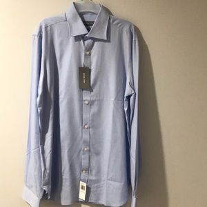 Michaels Kors men dress shirt NEW size M slim fit